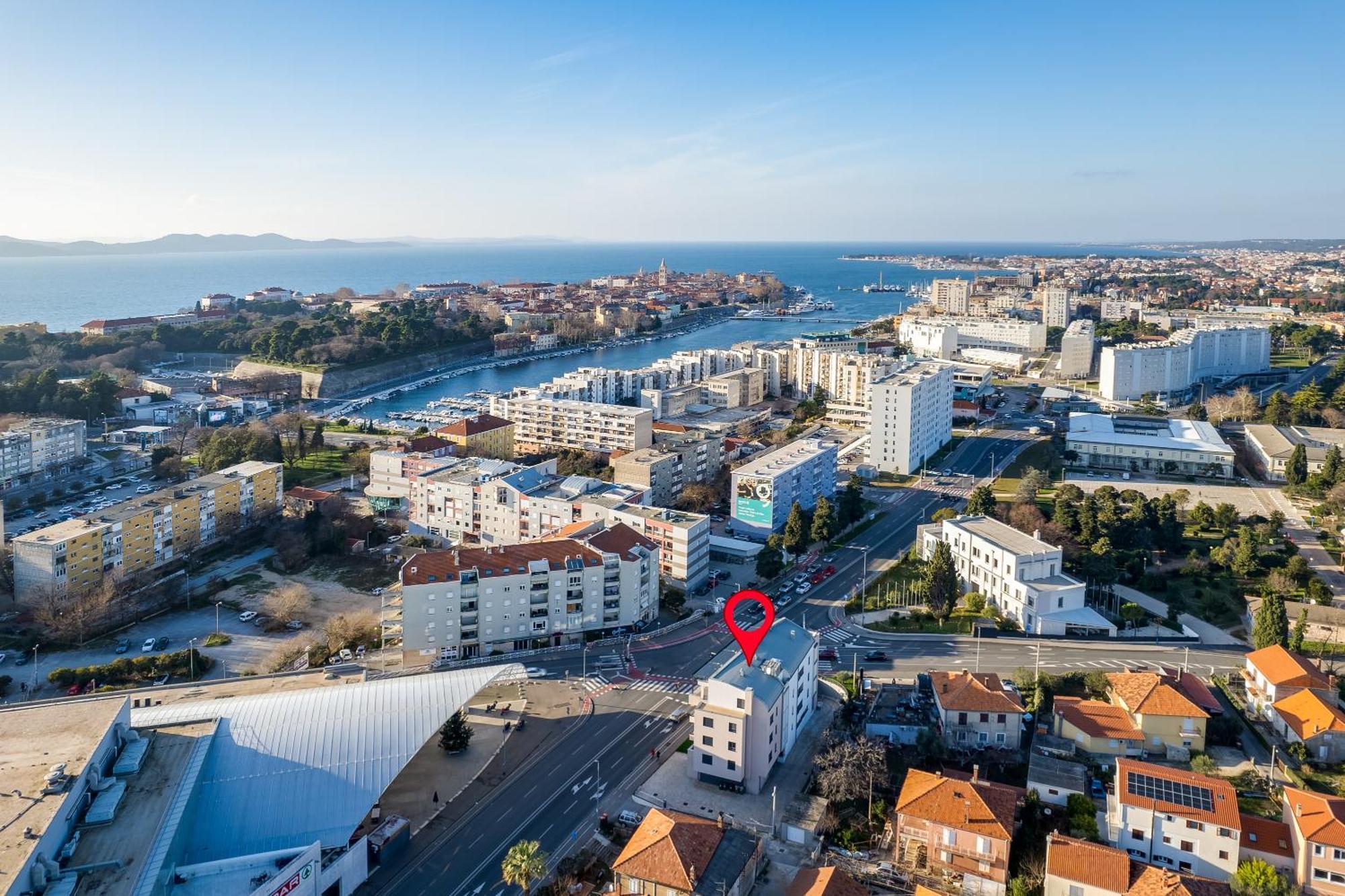 Апартаменты Tres Fenestras Zadar - Private Parking Экстерьер фото